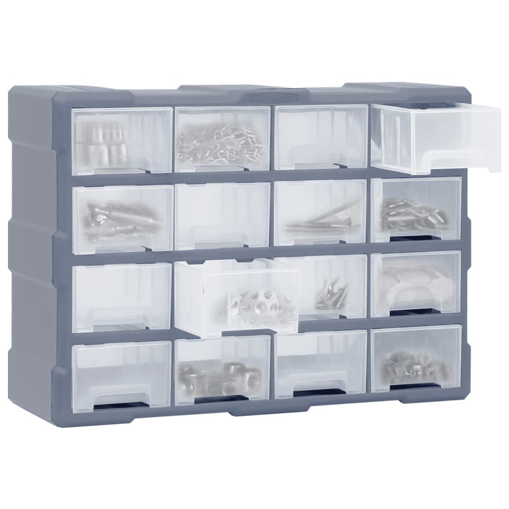 Organiser cabinet with hardware