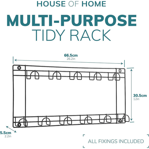 11 Hook Two Tier Tool Holder