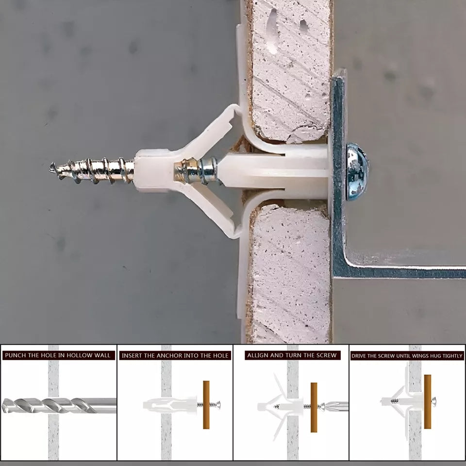Plasterboard install method side 